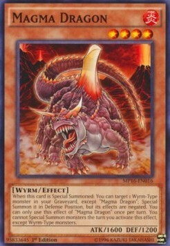 Drago di Magma Card Front