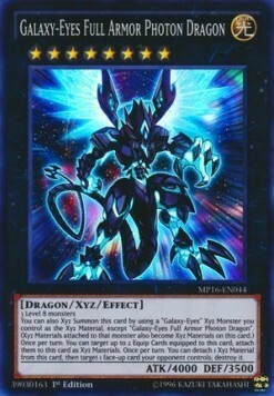 Galaxy-Eyes Full Armor Photon Dragon Card Front