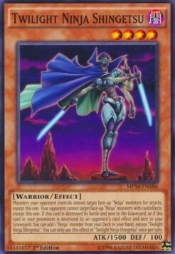 Twilight Ninja Shingetsu Card Front