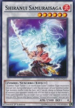 Shiranui Samuraisaga Card Front