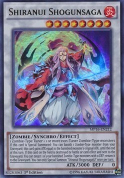 Shiranui Shogunsaga Card Front