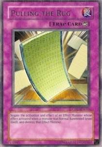 Pulling the Rug Card Front