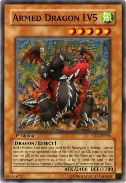 Armed Dragon LV5 Card Front