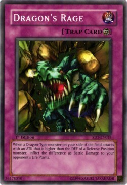 Dragon's Rage Card Front