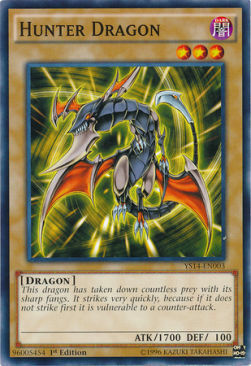 Hunter Dragon Card Front