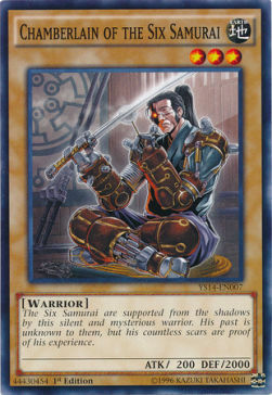 Chamberlain of the Six Samurai Card Front