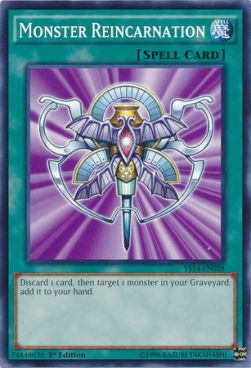 Monster Reincarnation Card Front