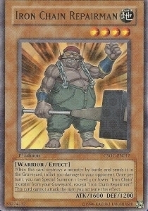 Iron Chain Repairman Card Front