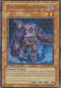 Plaguespreader Zombie Card Front