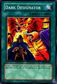 Dark Designator Card Front