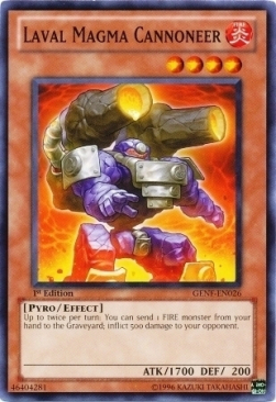 Laval Magma Cannoneer Card Front