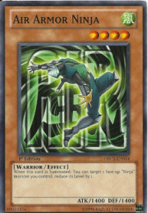 Air Armor Ninja Card Front