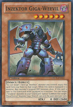 Inzektor Giga-Weevil Card Front