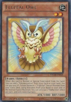 Fluffal Owl Card Front