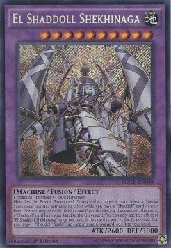 El Shaddoll Shekhinaga Card Front