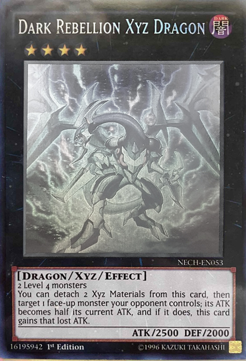 Dark Rebellion Xyz Dragon Card Front