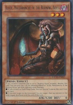 Alich, Malebranche of the Burning Abyss Card Front