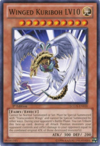 Winged Kuriboh LV10 Card Front