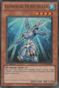 Elemental HERO Ocean Card Front