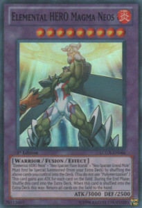 Elemental Hero Magma Neos Card Front