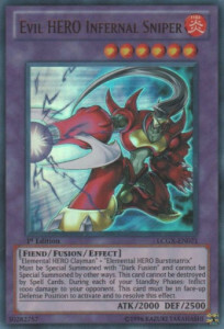 Evil Hero Infernal Sniper Card Front