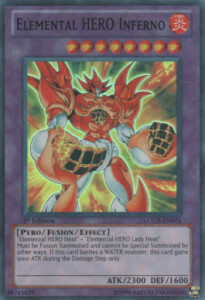 Elemental Hero Inferno Card Front