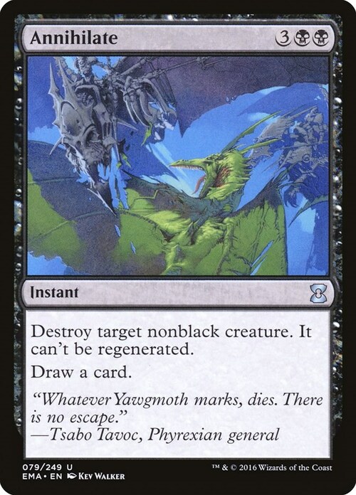 Annihilate Card Front