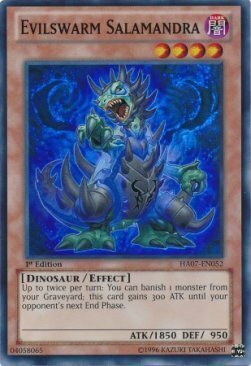 Evilswarm Salamandra Card Front