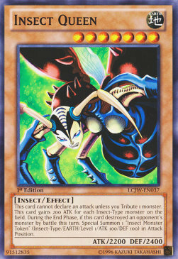 Insect Queen Card Front