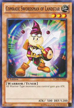 Comrade Swordsman of Landstar Card Front