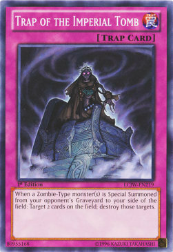 Trap of the Imperial Tomb Card Front