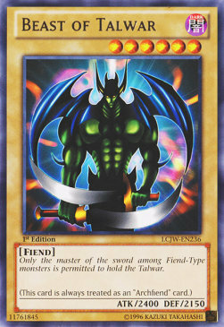 Beast of Talwar Card Front