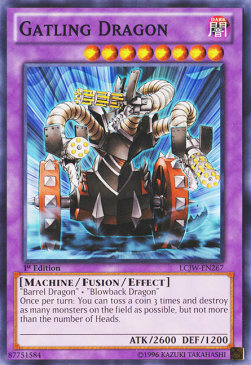 Gatling Dragon Card Front