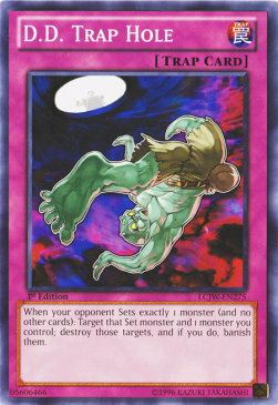 D.D. Trap Hole Card Front