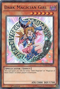 Dark Magician Girl Card Front