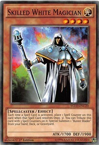 Skilled White Magician Card Front