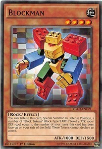 Blockman Card Front