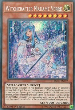 Witchcrafter Madame Verre Card Front