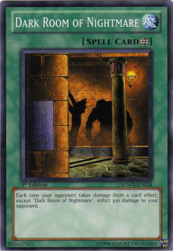 Dark Room of Nightmare Card Front