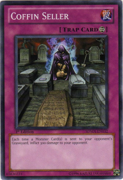 Coffin Seller Card Front