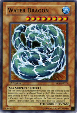 Water Dragon Card Front