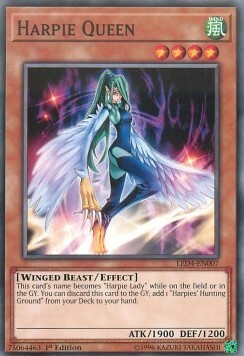 Harpie Queen Card Front