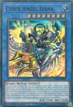 Cyber Angel Izana Card Front