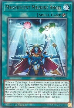 Magnificent Machine Angel Card Front