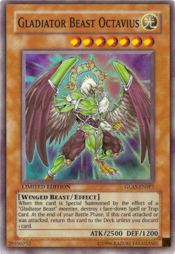 Gladiator Beast Octavius Card Front