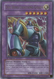 Evil Hero Lightning Golem