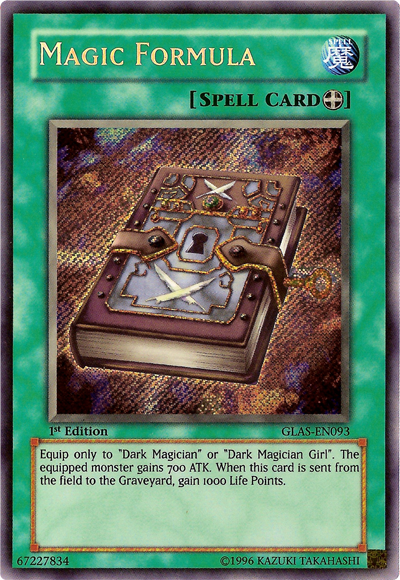 Magic Formula Card Front