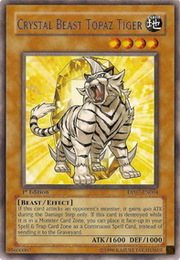 Crystal Beast Topaz Tiger