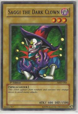 Saggi the Dark Clown Card Front