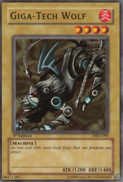 Giga-Tech Wolf Card Front